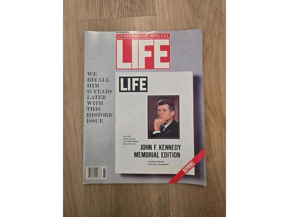 Life Magazine- John F Kennedy Memorial Edition Winter/1988